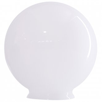 glass sphere opal 200x100mm