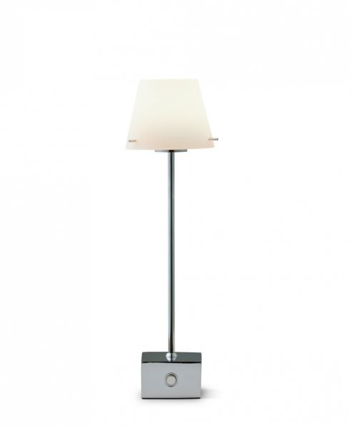 Gil tablelamp LED white/chrome